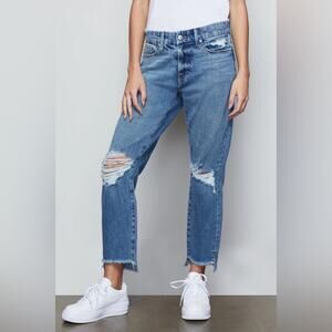 Good American Good Girlfriend Side Step Jeans (size 27)